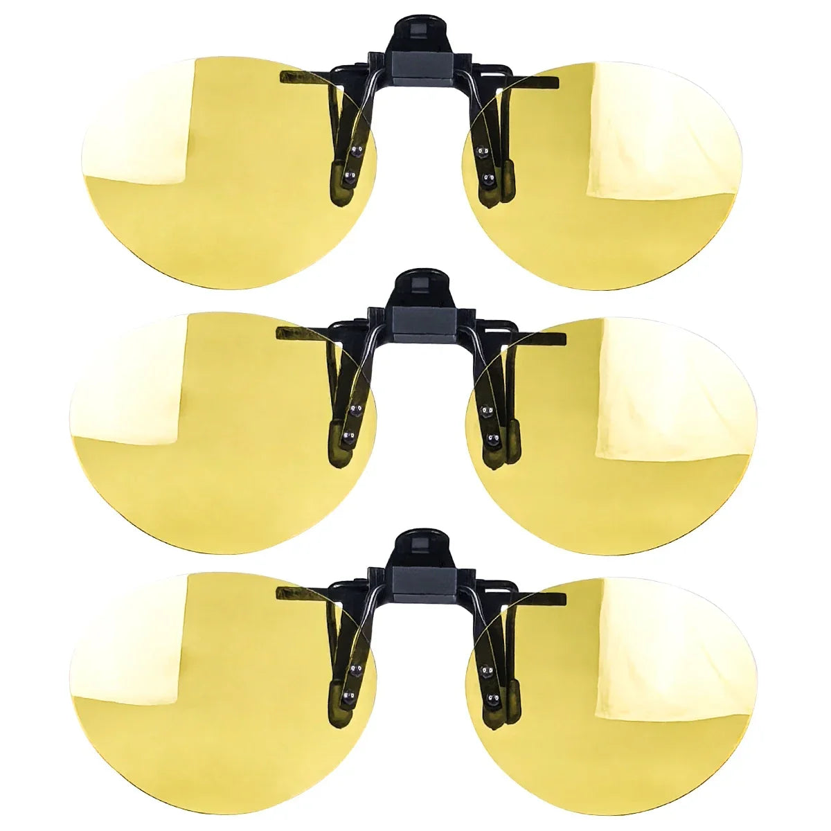 Anti Blue Light Lenses Clip On Red Lenses Better Sleep Clip On Orange Lens For Gaming Or Working Yellow Driving Lens Polarized