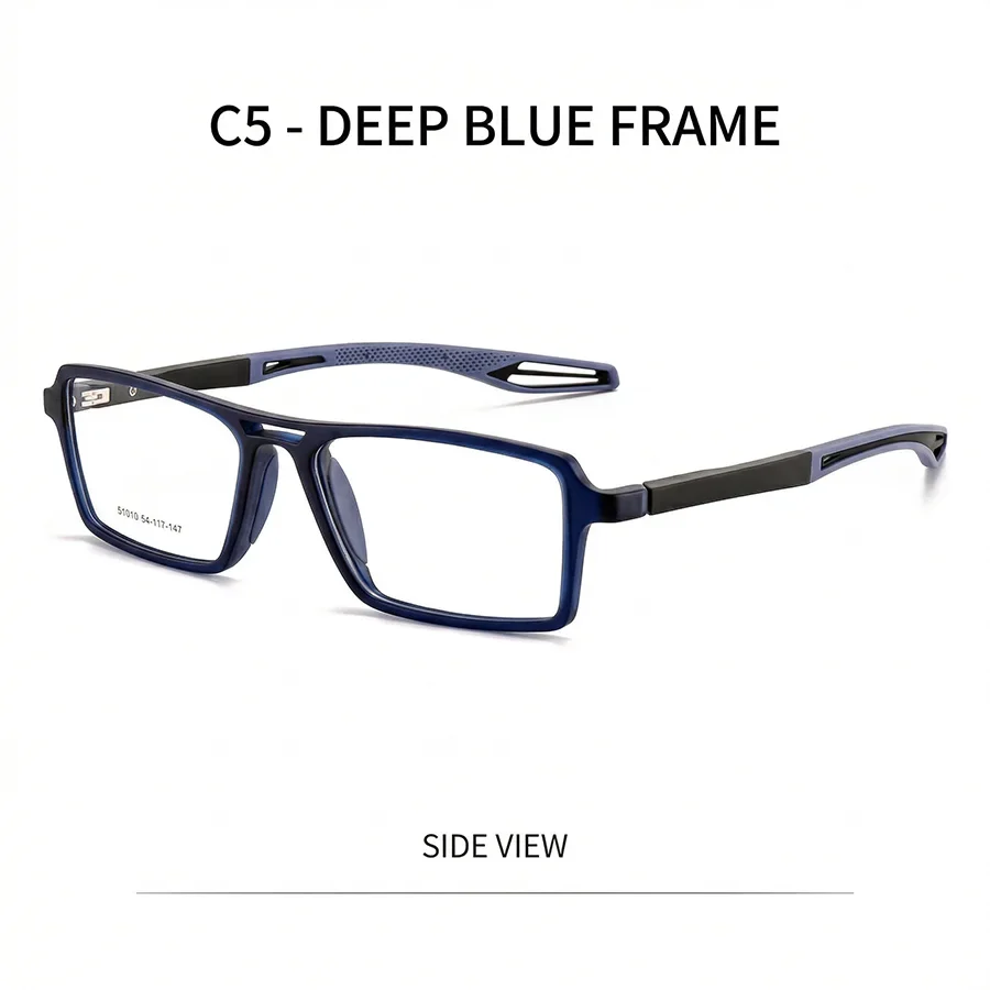 Men's Classic Full Frame Reading Glasses Clear Lens Comfortable Wear Ultra-Lightweight Frame Suitable Home Office Use Great Gift