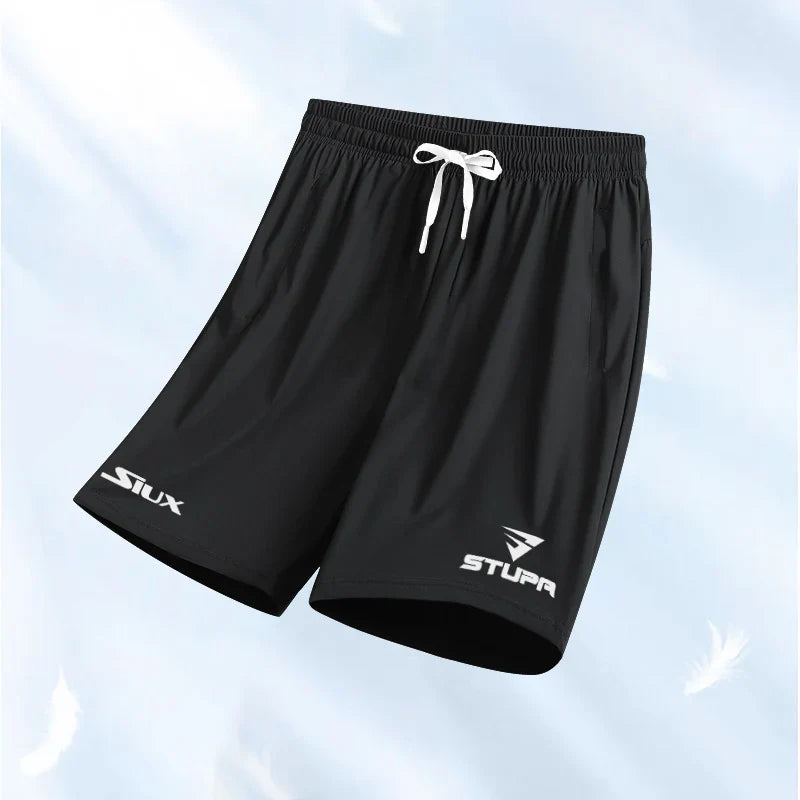 Pantalones cortos transpirables de tenis para hombre