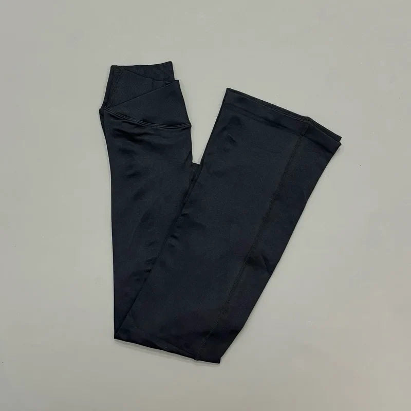 HISTELLO Seamless Flare Yoga Leggings