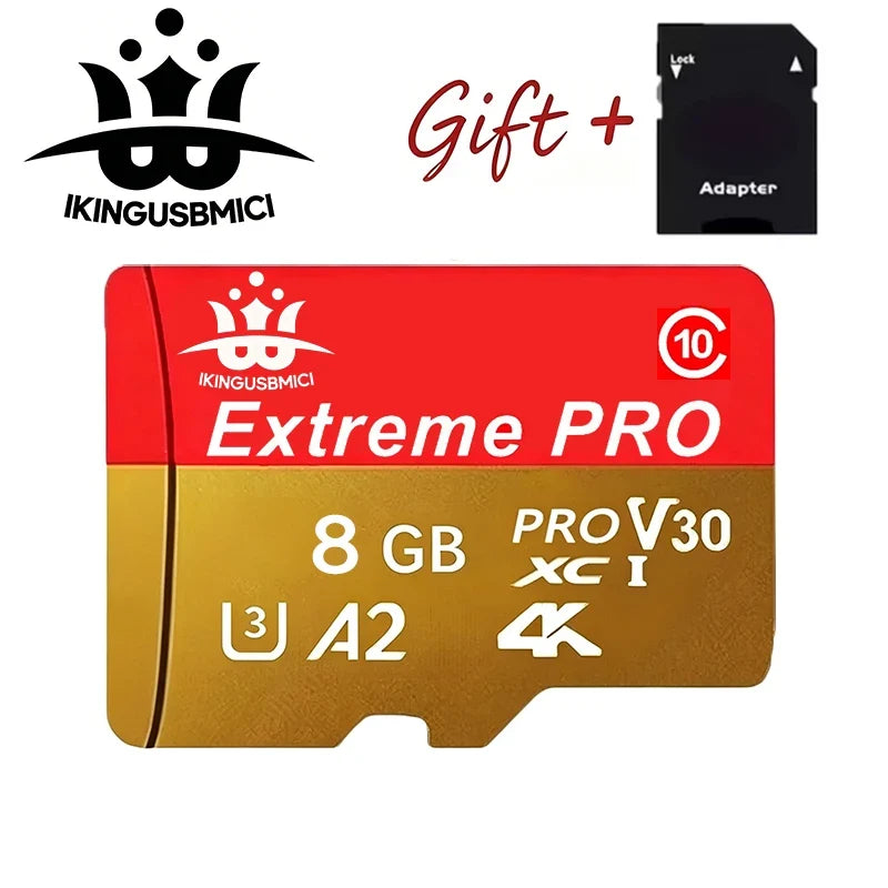 Speed Boost TF Cards SD Cards Memory Card Micro TF Card 32GB 64GB 128GB 256GB V60 Full HD Waterproof Waterproof for Mac Phone Ta