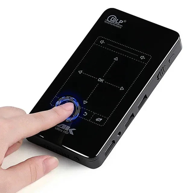 P09 4K Full HD Projector Android 2.4G/5G WiFi BT 4.0 Home Theater S905X,Quad core ARM Cortex-A53 CPU Video Portable Projectors