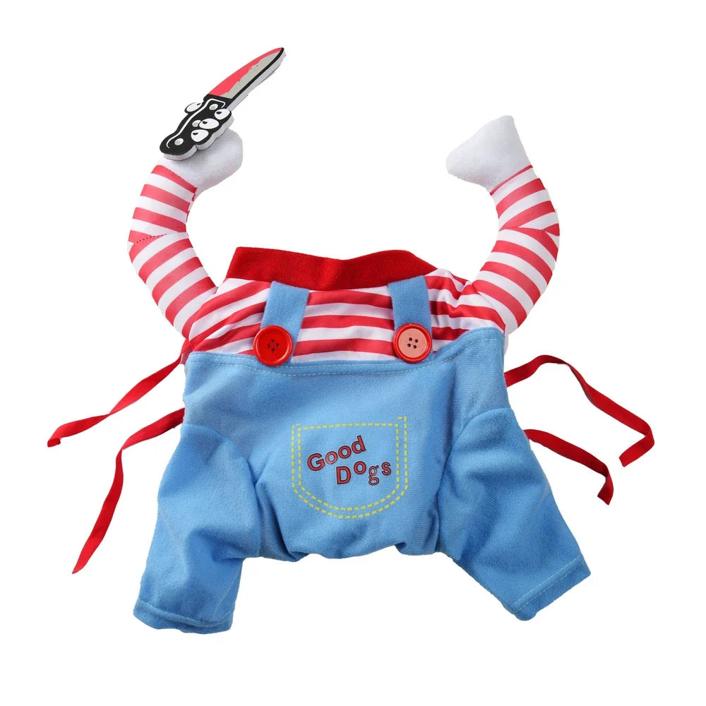 Dog Clothes For Small Medium Dogs Cats Christmas Funny Puppy Dressed Up Cosplay Costumes Chihuahua Yorkshire Pug Pet Clothing