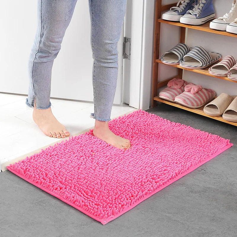 Carpet Rug Bedroom Plush Mat Room Decor Bath Rugs for Rooms Foot Carpets Living Decoration Home Floor Bathroom Kitchen Door Mats