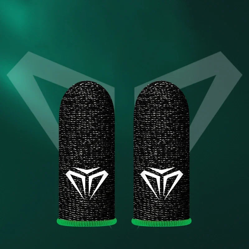 Hot Sales Game Fingertip Gloves Sweatproof Anti-slip Gamer Thimbles Touch Screen Finger Sleeve Breathable Fingertip Parts