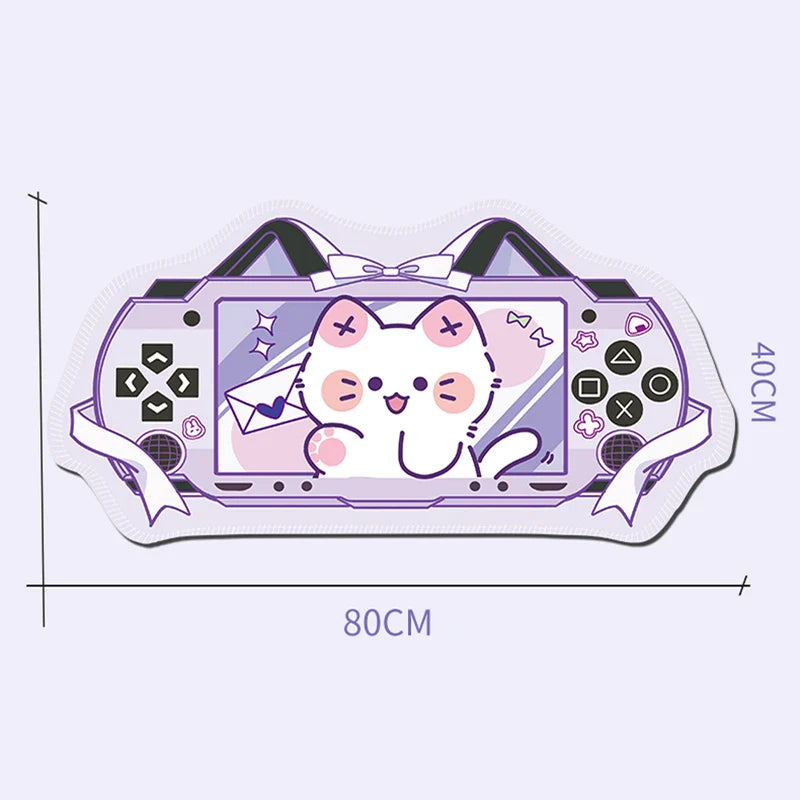 Alfombrilla de escritorio gaming Kawaii Neko