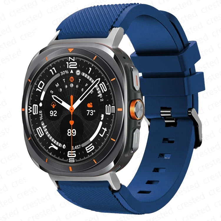 Samsung Galaxy Watch Ultra, 7, 6, 5 & FE Silicone Sport Band