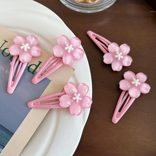 Pinzas para el pelo de flor de cerezo