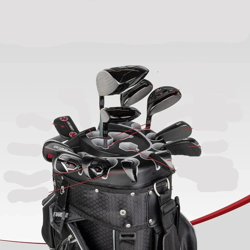 Elevate Your Golf Game with  14-Compartment Cart Bag