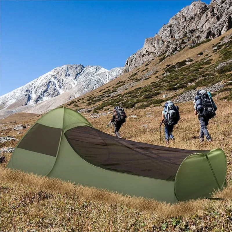 Lightweight Camping Tent Portable Lightweight Pop-up Tent Mountaineering tourism Outdoor Camping Single Bed Mosquito Net