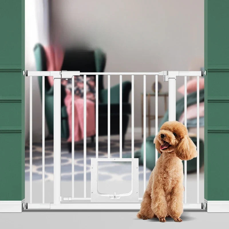 Dog Fence Portable 2-way Door Pet Fence Indoor Isolation Fence Multi Functional Household Small Medium-sized Pet Barrier Product
