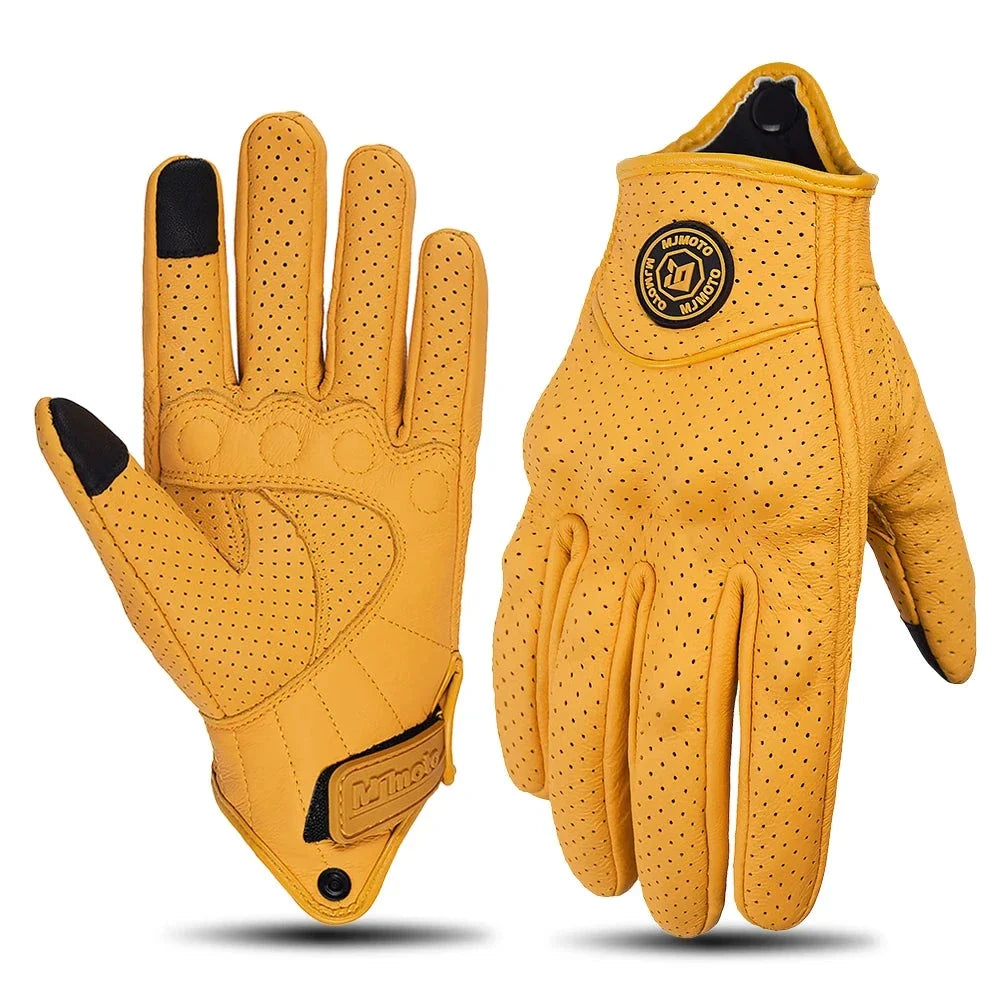 Classic Style Modern Comfort Retro Motorcycle Gloves