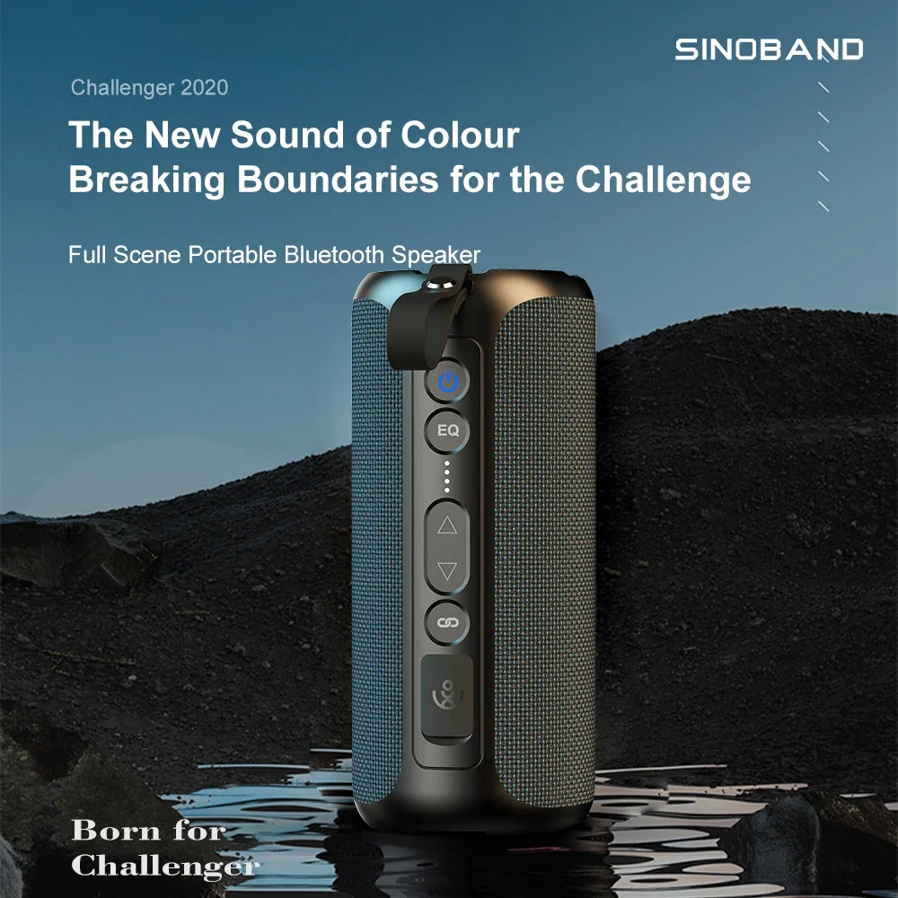 XDobo Sinoband Challenger 50W high-power Bluetooth speaker portable subwoofer stereo IPX7 waterproof wireless Bluetooth speaker