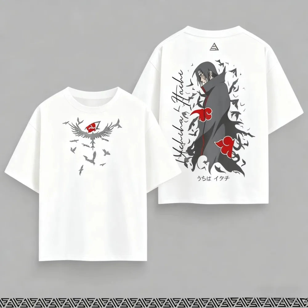 Camiseta de algodón de Naruto de MINISO: Camiseta de anime familiar transpirable