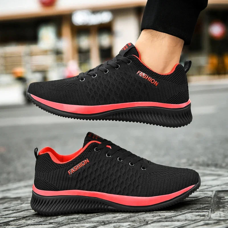 2023 Summer Mens Sports Shoes Breathable Casual Running Shoes Lightweight Non-Slip Comfortable Sports Fitness Shoes Zapatillas
