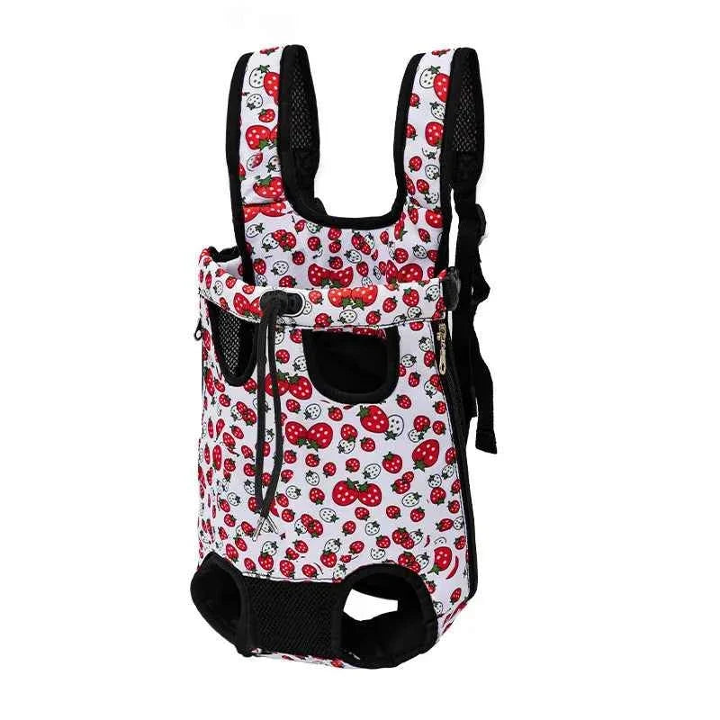 Mochila transportadora ajustable para gatos y perros pequeños