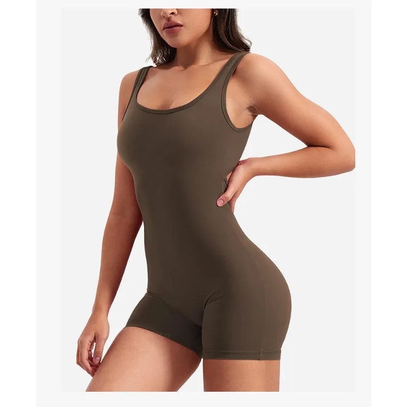 Women Seamless Backless Yoga Bodysuit