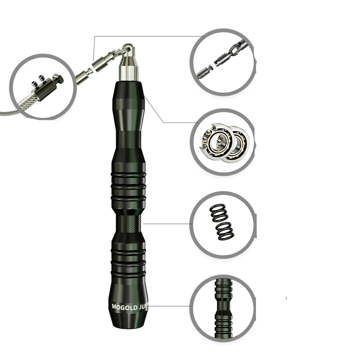 Weighted PVC Jump Rope for Intense Workouts