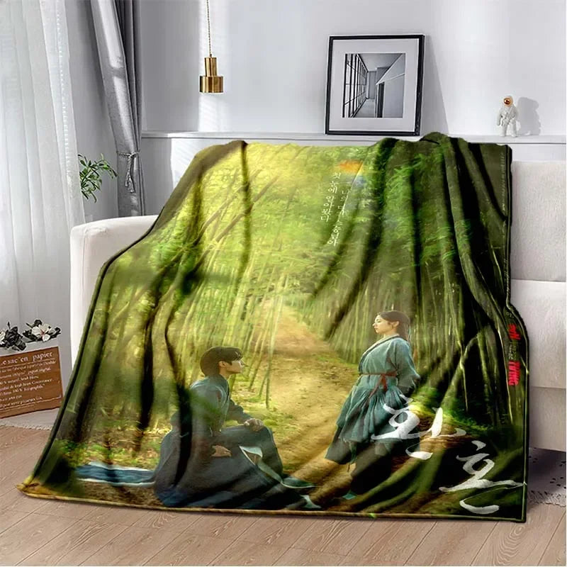 3D Kdrama Alchemy of Souls: Light and Shadow TV HD Blanket Soft Warm Flannel Throw Blanket for Bed Bedroom Sofa Picnic Blanket