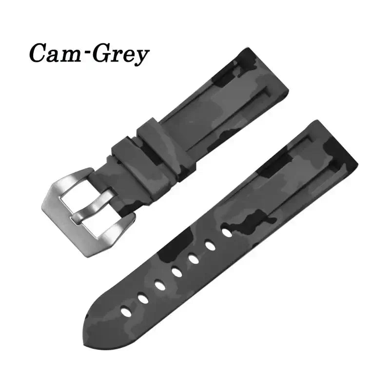 Huawei Watch & Watch GT Camouflage Silicone Buckle Band