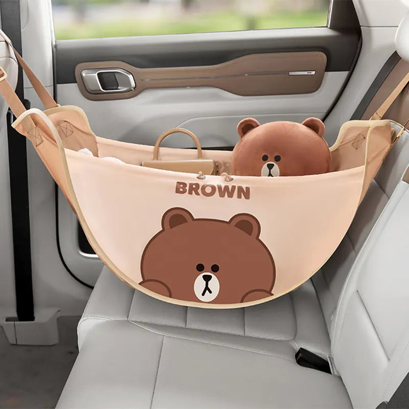Bolsa de almacenamiento para asiento de coche Oso Pardo
