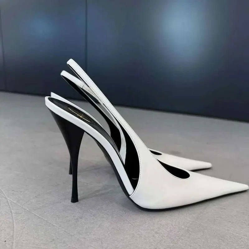 Shoes for Women 2026 High-heel 9.5 cm Women's Sandals Size 34-43 New Fashion Pointed Summer Women Shoes Sandalias De Mujer