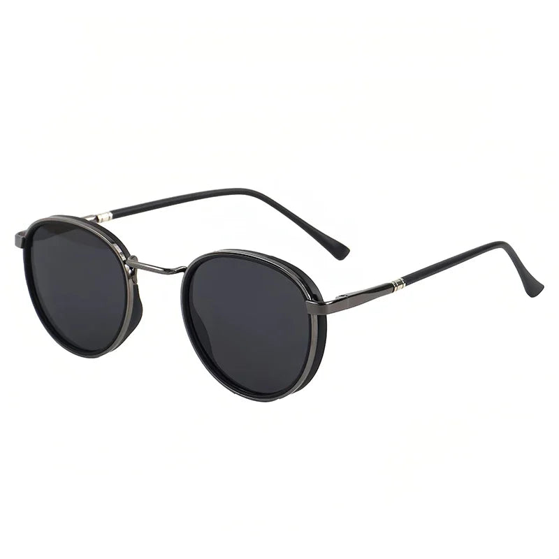 HBK Trendy and Avant-Garde Men's Polarized Sunglasses Personalized Design Fashionable Unisex UV400 Sun Glasses Ideal for Gifts