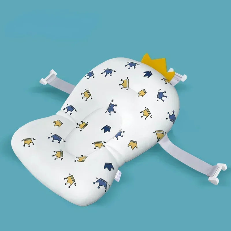 Baby Shower Bath Tub Pad Non-Slip Newborn Bathtub Mat Safety Nursing