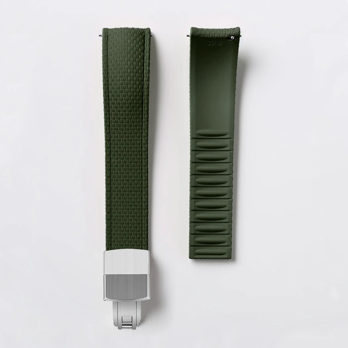 Amazfit Balance, GTR, GTS & Bip Curved-End FKM Rubber Band
