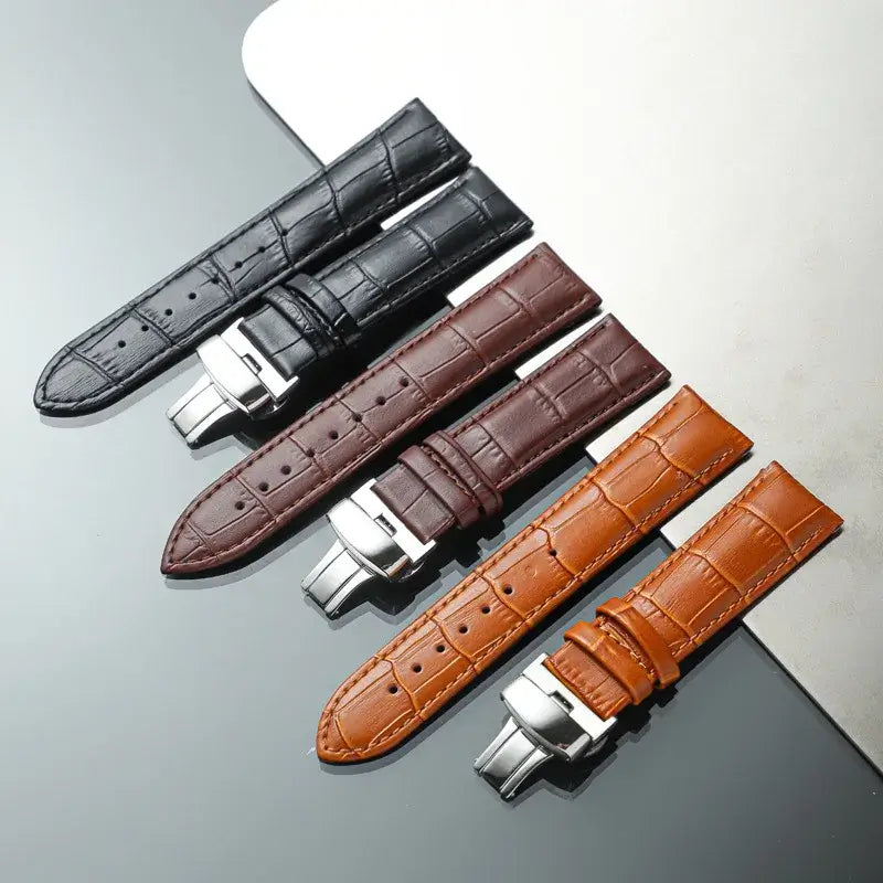 Samsung Galaxy Watch Leather Strap - Premium Classic Design