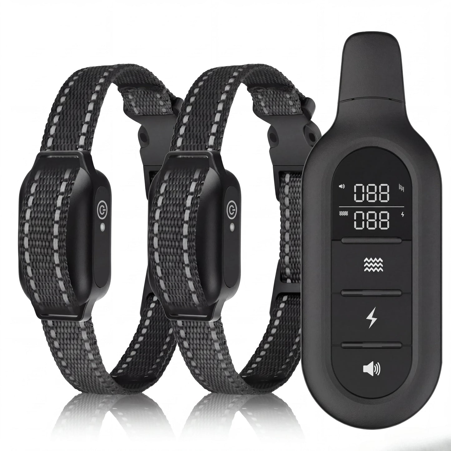 1000m Dog Training Collar Remote Control, Waterproof Rechargeable Dog