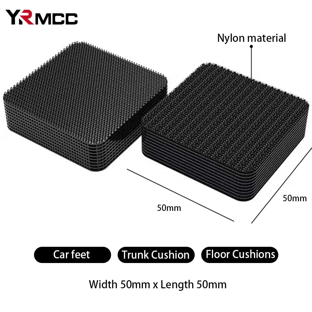 Car Fixed Sticker Wholesale Car Carpet Mat Fixing Tape Self Adhesive Universal Fastener Trunk Storage Box Anti Slip Fixing Tool