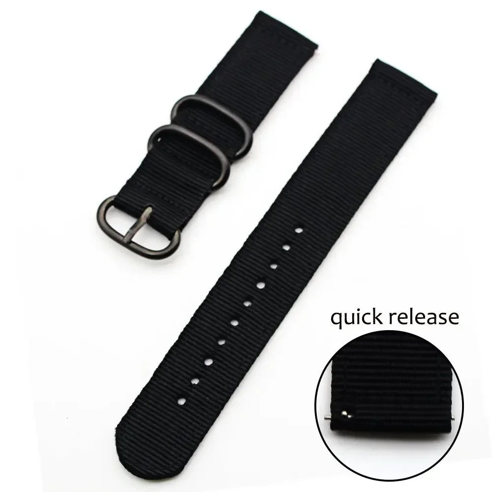 Motorola Moto Watch Two-Piece NATO-Style Nylon Band
