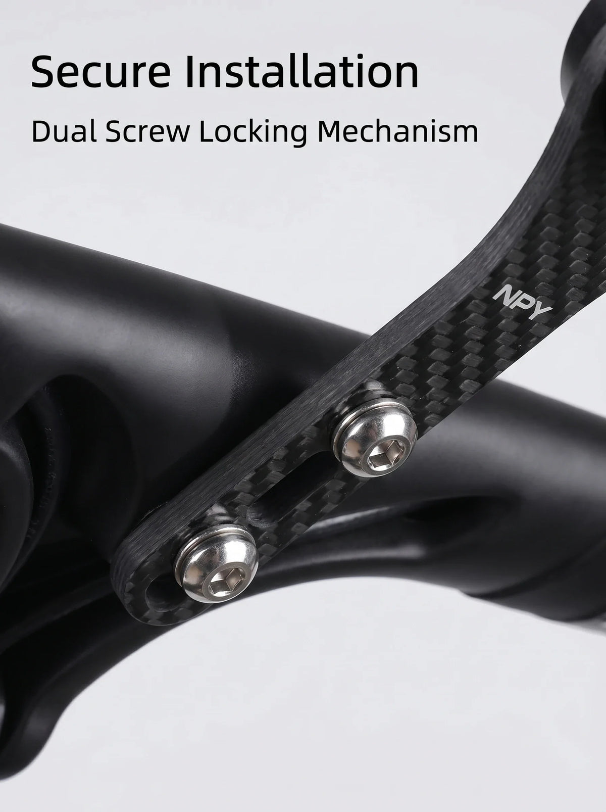 NPY Carbon Fiber Speedometer Holder Integrated Handlebar Mount For Wahoo/Bryton/Garmin Speedometer Mount Bicycle Accessories