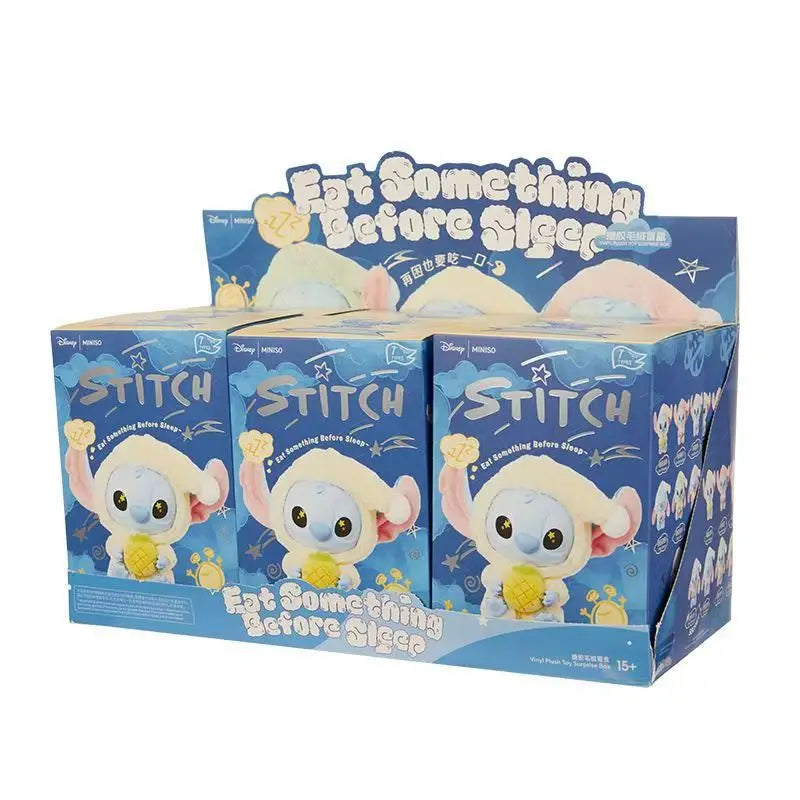6PVCS Stitch Velvet Blind Box Cute Blind Box Plush Doll Alien Stitch Peripheral Blind Box Pendant