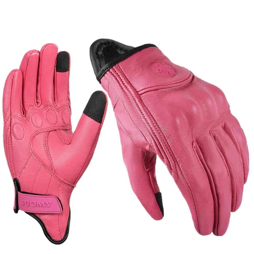 Retro Motorcycle Gloves