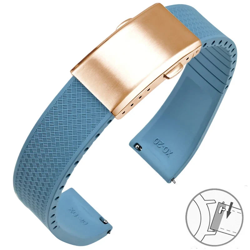 COROS PACE & APEX FKM Rubber Band with Folding Clasp