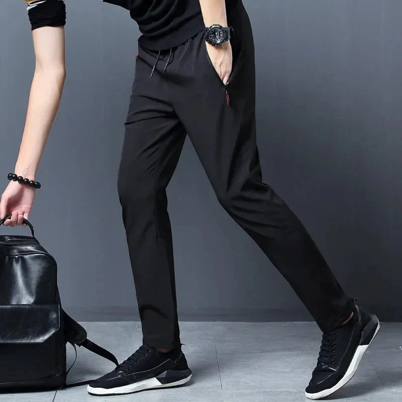 Pantalones Jogger Cargo Elásticos de Hombre Ajustados – Cintura Elástica