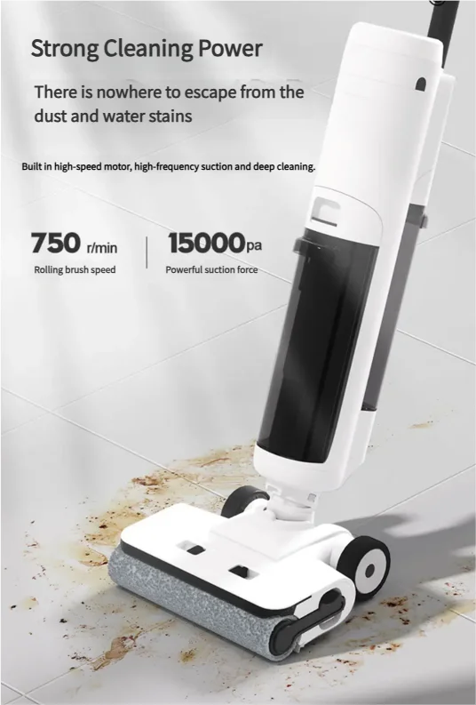 15kpa Handheld Electric Intelligent Digital Display Cordless Vacuum