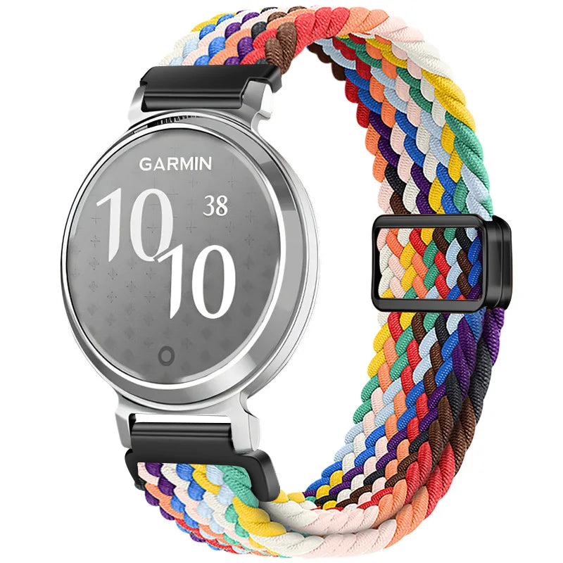 Garmin Lily 2 & 2 Active 14mm Braided Nylon Magnetic Band