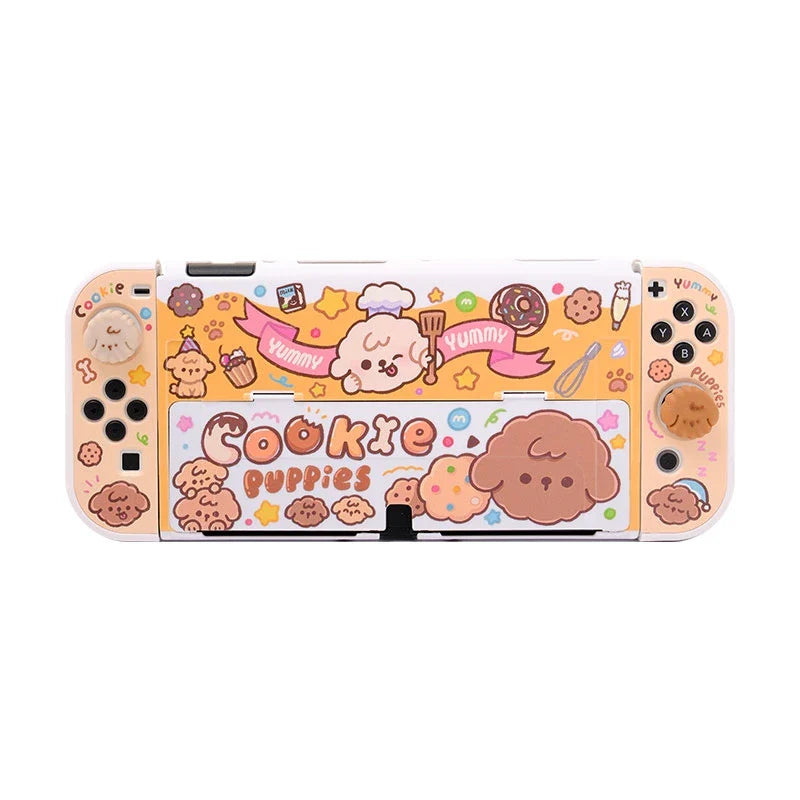 Funda para Nintendo Switch de perritos de galleta