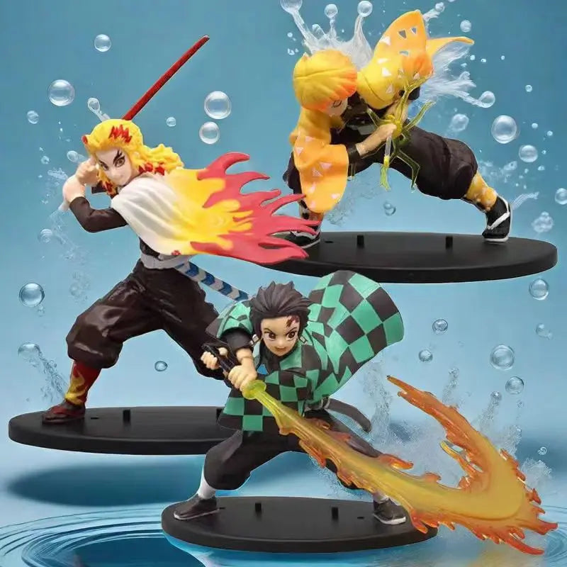 Demon Slayer Figure Mystery Box Anime Collectible Kimetsu No Yaiba Action Figure Random Character Gift For Fans Tanjiro Nezuko