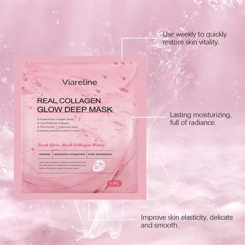 Overnight Collagen Mask Salmon DNA PDRN Face Mask For Glass Glow Skin Elasticity Hydrating Firming Smooth korean Skincare