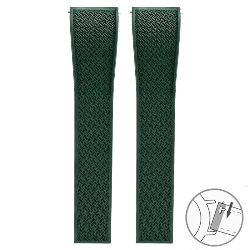 COROS PACE & APEX FKM Rubber Band with Folding Clasp