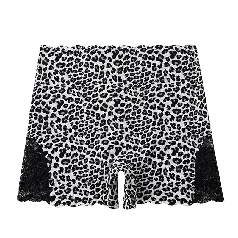 BZEL New High-Waist Women's Panties Seamless Boyshorts Leopard Sexy Lingerie Comfortable  Breathable Female Lcae Boxers Hot Sale