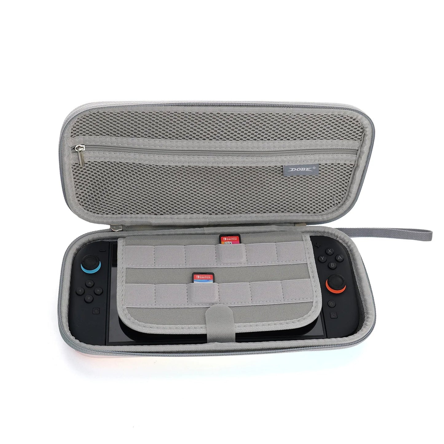 DOBE Storage Case TNS-3173 for Switch 2 with EVA Hard Shell&12 Game Card Slots,Portable Travel Game Bag,Accessory For Switch 2