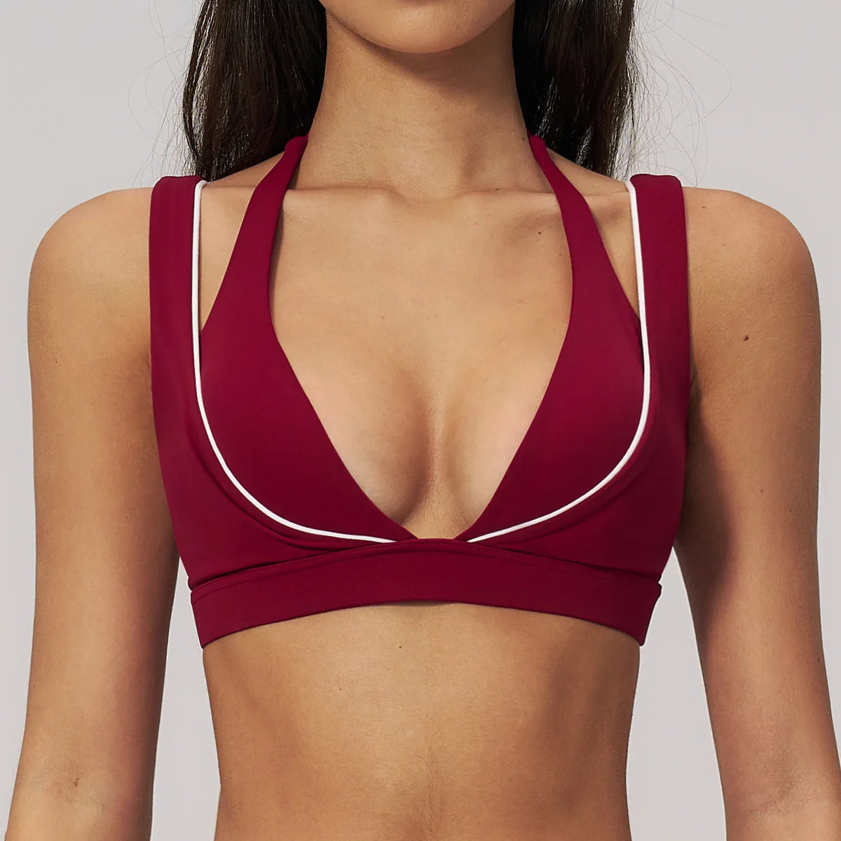 Summer Women's Sports Bra Anti-Sweat Fitness Top Women Yoga Bra Cycling Shockproof Crop Top Cross Back Sport Bra Gym Workout Top