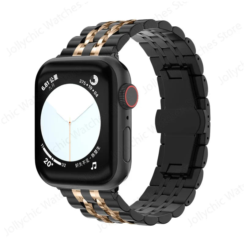 Apple Watch Stainless Steel Band - Elegant, Durable Design
