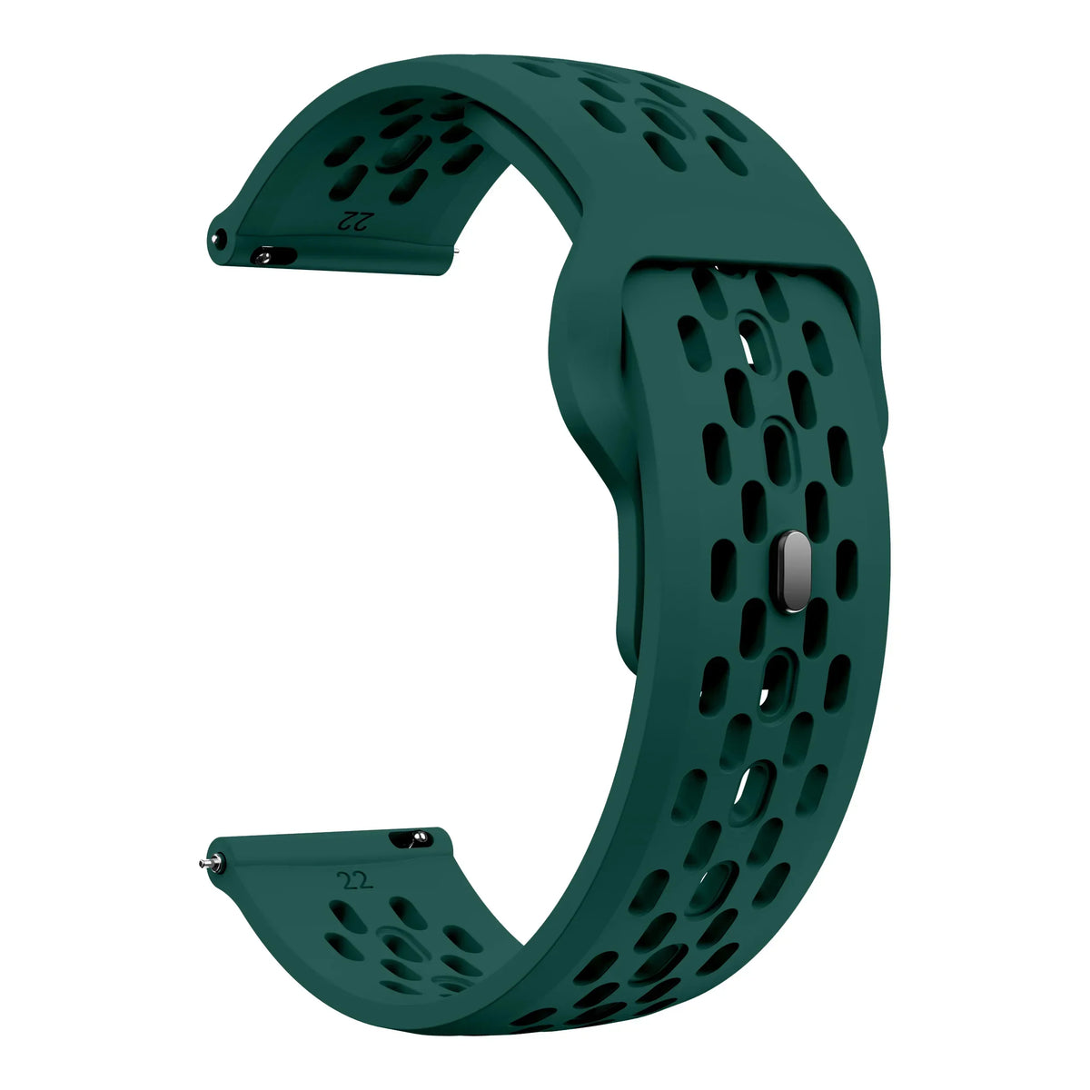 Motorola Moto Watch Perforated Silicone Sport Band, Pin-and-Tuck