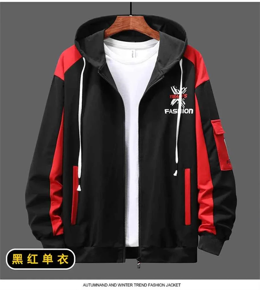 Men’s Printed Cardigan & Pants Tracksuit Set